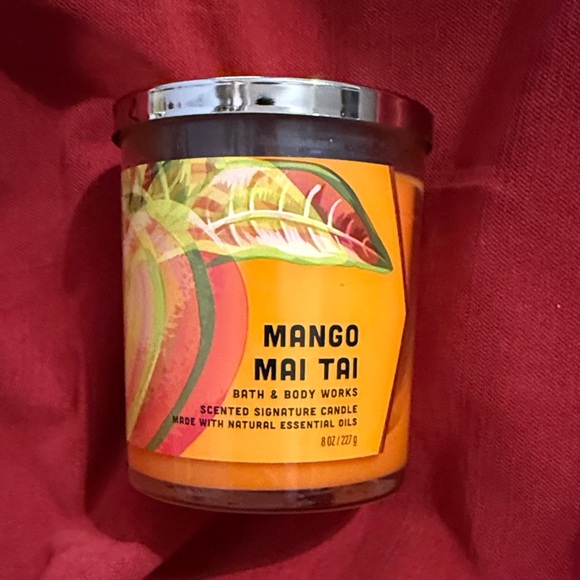 Bath & Body Works Snowflakes & Cashmere and Mango Mai Tai Candles - Picture 5 of 7